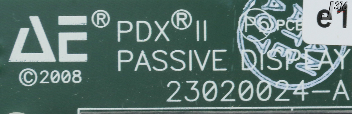 27921 ADVANCED ENERGY PCB, PDX II PASSIVE DISPLAY 23020024-A | eBay